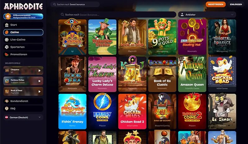 Casino aphrodite in United Kingdom